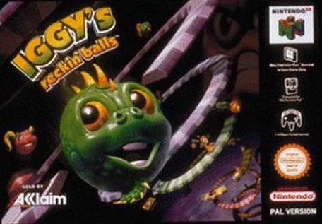 Game | Nintendo N64 | Iggy's Reckin Balls Physical Video Games Game Nintendo