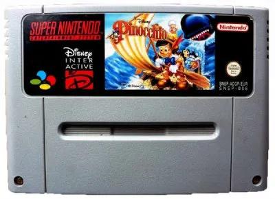 Game | Super Nintendo SNES | Pinocchio Physical Video Games Game Nintendo