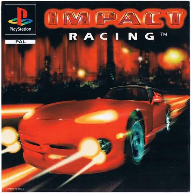 Game | Sony PlayStation PS1 | Impact Racing Physical Video Games Game Sony