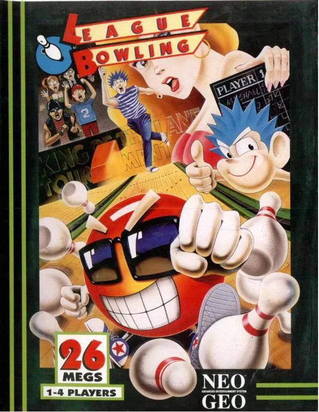 Game | SNK Neo Geo AES | League Bowling NGH-019 Physical Video Games Game SNK