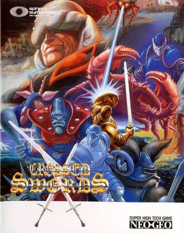 Game | SNK Neo Geo AES | Crossed Swords NGH-037 Physical Video Games Game SNK