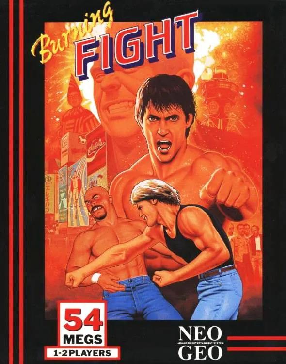 Game | SNK Neo Geo AES | Burning Fight NGH-018 Physical Video Games Game SNK