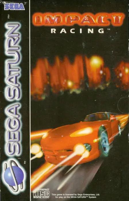 Game | Sega Saturn | Impact Racing Physical Video Games Game Sega