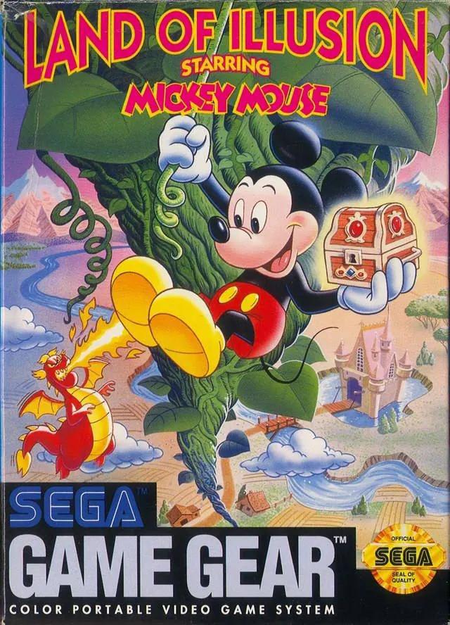Game | Sega Game Gear | Land Of Illusion Physical Video Games Game Sega