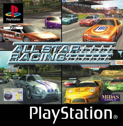 Game | Sony PlayStation PS1 | All-Star Racing Physical Video Games Game Sony