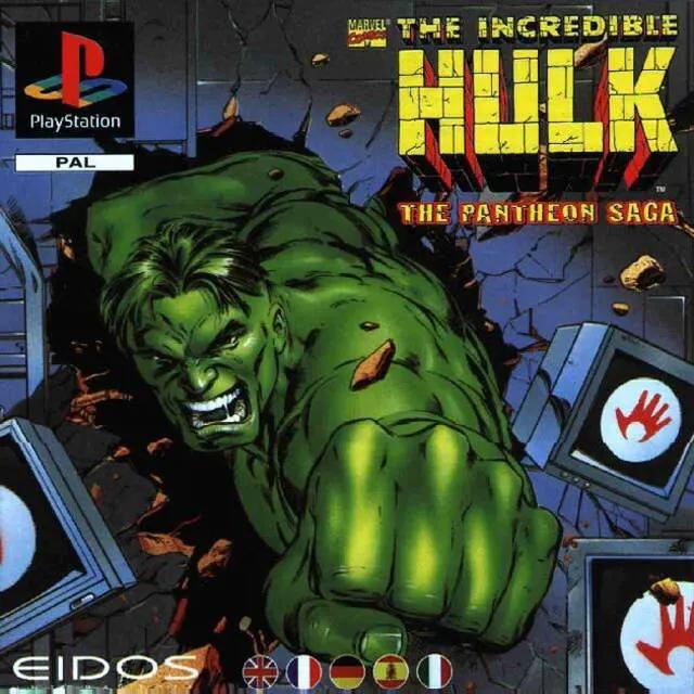 Game | Sony PlayStation PS1 | Incredible Hulk Pantheon Saga Physical Video Games Game Sony