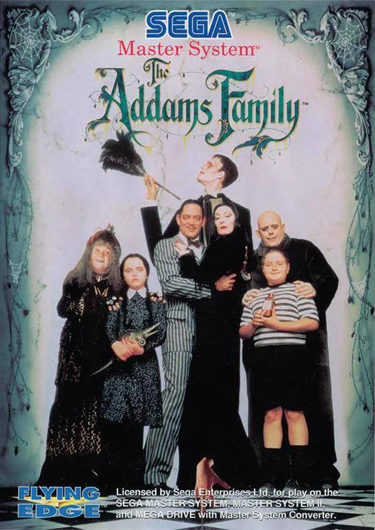 Game | Sega Master System | The Addams Family Physical Video Games Game Sega
