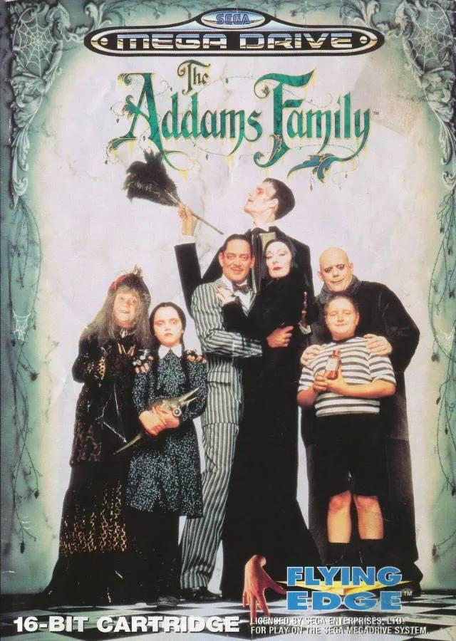 Game | Sega Mega Drive | The Addams Family Physical Video Games Game Sega