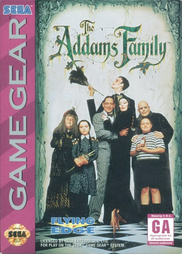 Game | Sega Game Gear | Addams Family