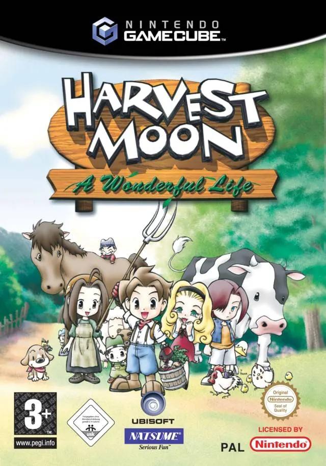 Game | Nintendo GameCube | Harvest Moon A Wonderful Life Physical Video Games Game Nintendo