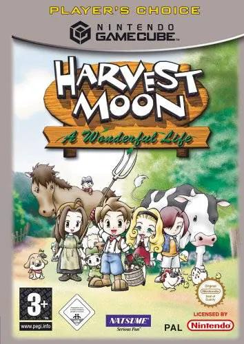 Game | Nintendo GameCube | Harvest Moon: A Wonderful Life (Player's Choice) Physical Video Games Game Nintendo