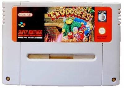Game | Super Nintendo SNES | Troddlers Physical Video Games Game Nintendo