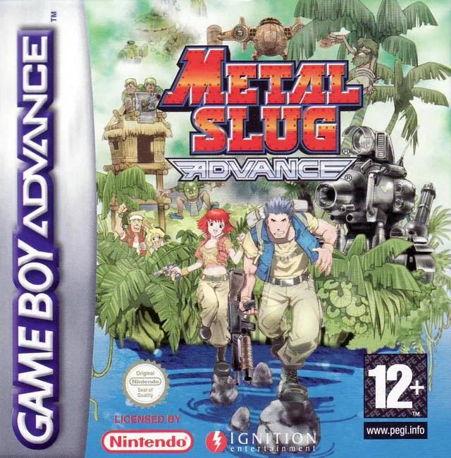 Game | Nintendo Game Boy Advance GBA | Metal Slug Advance Physical Video Games Game Nintendo