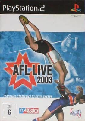 Game | Sony PlayStation PS2 | AFL Live 2003 Physical Video Games Game Sony
