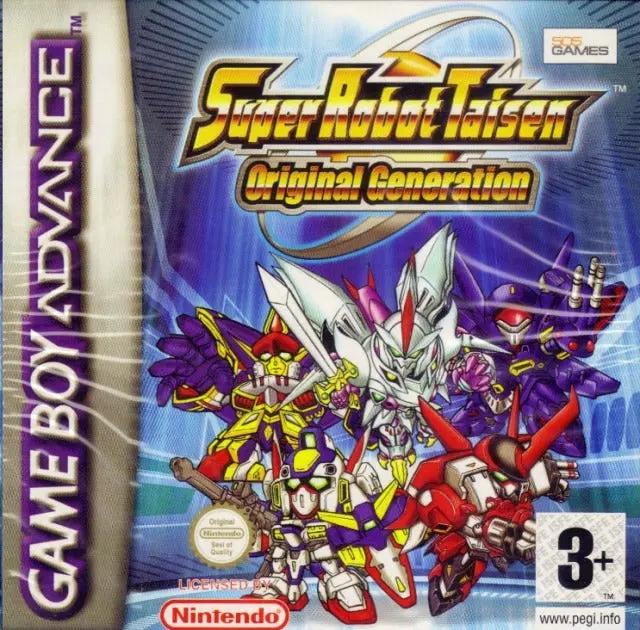 Game | Nintendo Game Boy Advance GBA | Super Robot Taisen: Original Generation Physical Video Games Game Nintendo