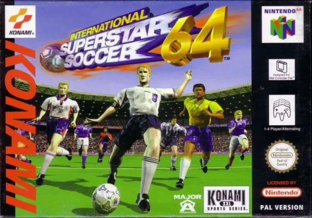Game | Nintendo N64 | International Superstar Soccer 64 Physical Video Games Game Nintendo