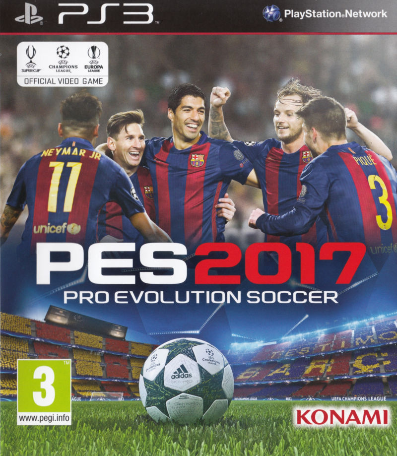 Game | Sony PlayStation PS3 | Pro Evolution Soccer 2017