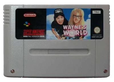 Game | Super Nintendo SNES | Wayne's World Physical Video Games Game Nintendo