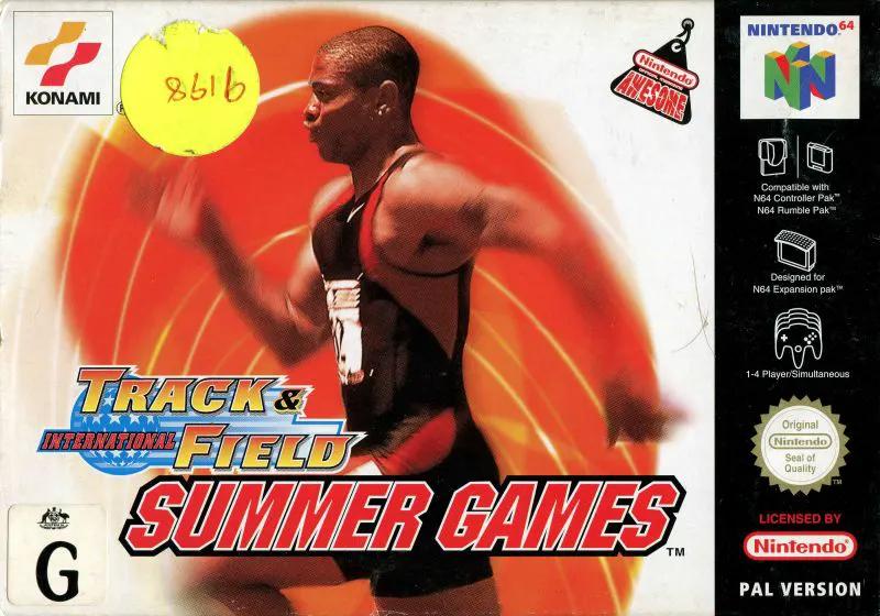 Game | Nintendo N64 | Track & Field Summer Games Physical Video Games Game Nintendo