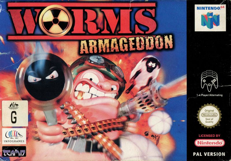 Game Nintendo N64 Worms Armageddon - Main Image