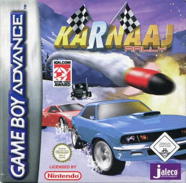 Game | Nintendo Game Boy Advance GBA | Karnaaj Rally Physical Video Games Game Nintendo