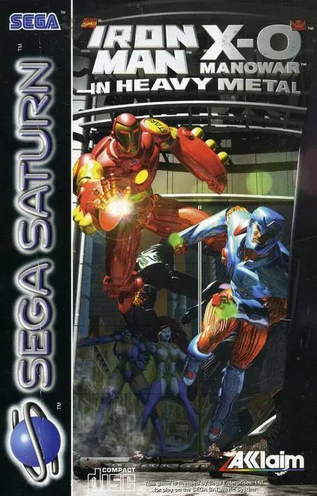 Game | Sega Saturn | Iron Man And X-O Manowar In Heavy Metal Physical Video Games Game Sega