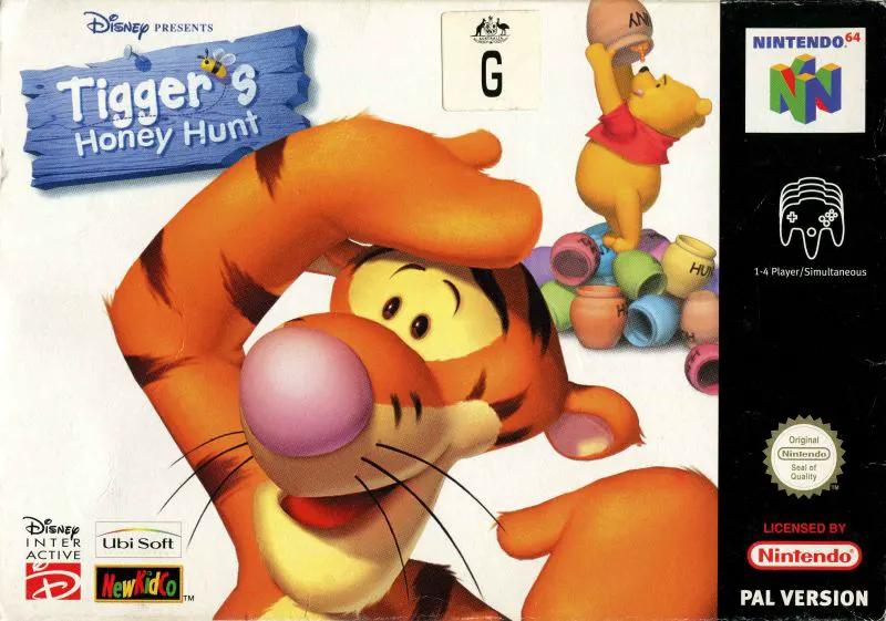 Game | Nintendo N64 | Tigger's Honey Hunt Physical Video Games Game Nintendo