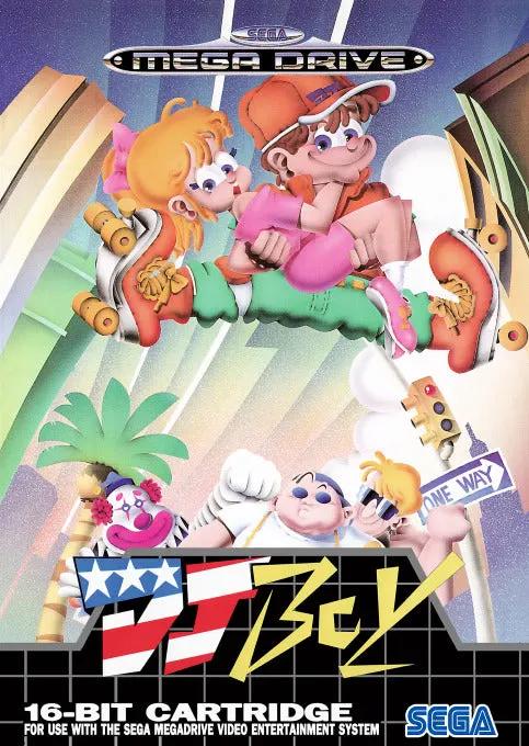 Game | Sega Mega Drive | DJ Boy Physical Video Games Game Sega