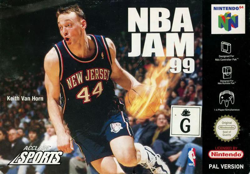 Game | Nintendo N64 | NBA Jam 99 Physical Video Games Game Nintendo