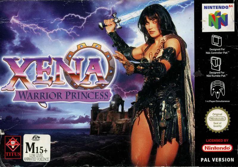 Game | Nintendo N64 | Xena Warrior Princess Physical Video Games Game Nintendo