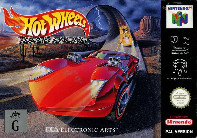 Game | Nintendo N64 | Hot Wheels Turbo Racing Physical Video Games Game Nintendo