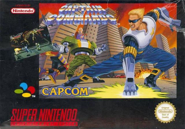 Game | Super Nintendo SNES | Captain Commando Physical Video Games Game Nintendo