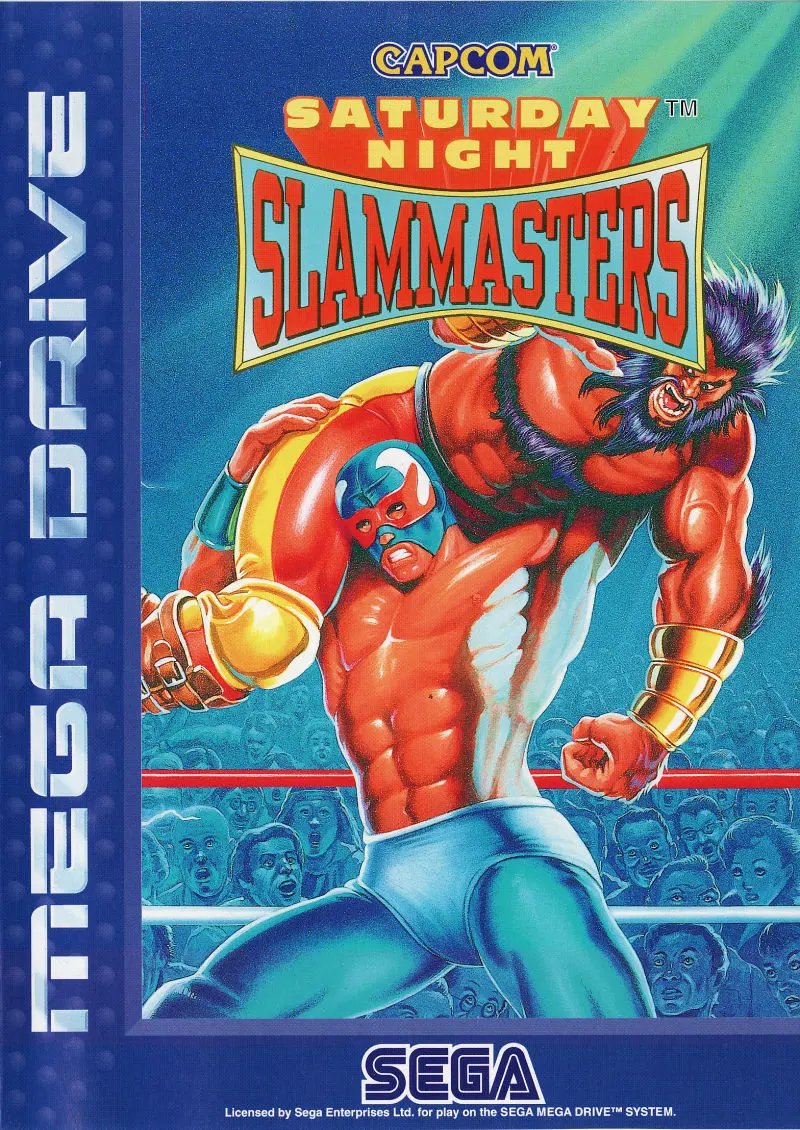 Game | Sega Mega Drive | Saturday Night Slam Masters Physical Video Games Game Sega