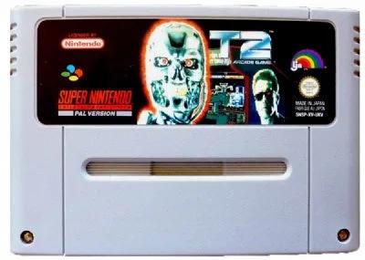 Game | Super Nintendo SNES | T2 The Arcade Game Physical Video Games Game Nintendo