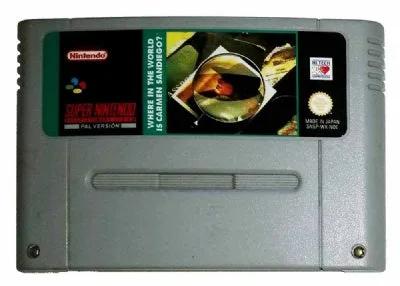 Game | Super Nintendo SNES | Where In The World Is Carmen Sandiego Physical Video Games Game Nintendo