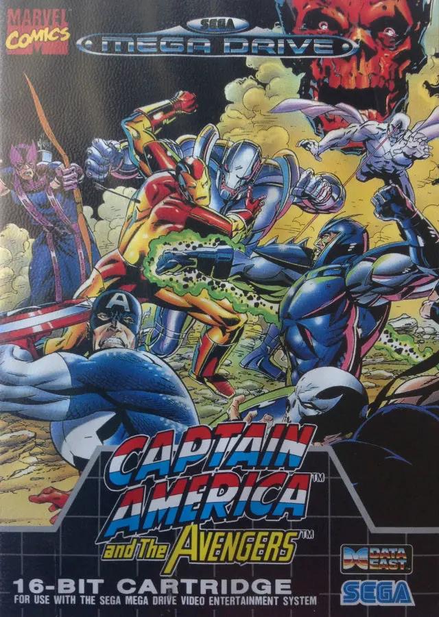 Game | Sega Mega Drive | Captain America And The Avengers Physical Video Games Game Sega