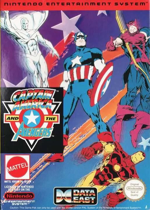 Game | Nintendo NES | Captain America and the Avengers Physical Video Games Game Nintendo