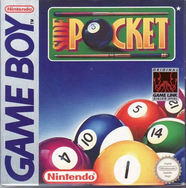 Game | Nintendo Game Boy GB | Side Pocket Physical Video Games Game Nintendo