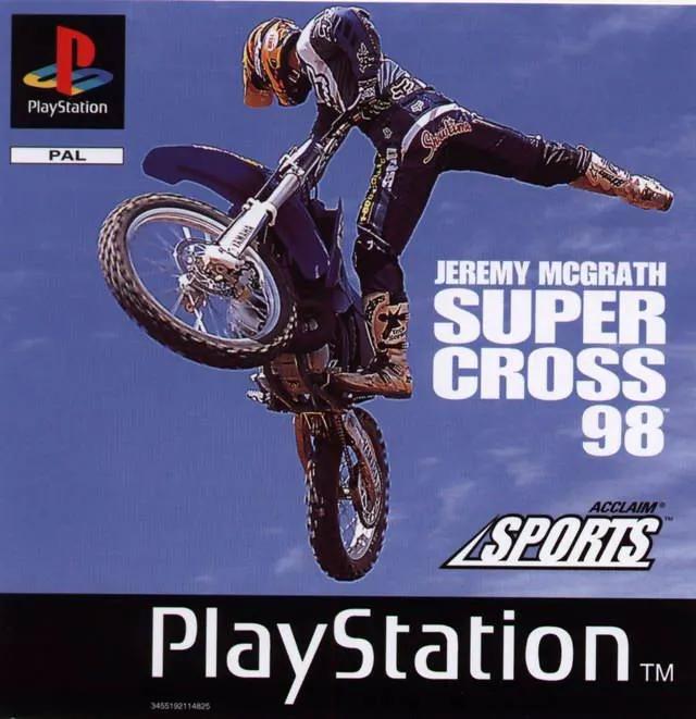 Game | Sony PlayStation PS1 | Jeremy McGrath Supercross 98 Physical Video Games Game Sony