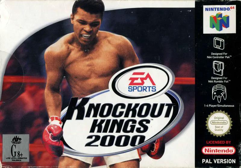 Game | Nintendo N64 | Knockout Kings 2000 Physical Video Games Game Nintendo