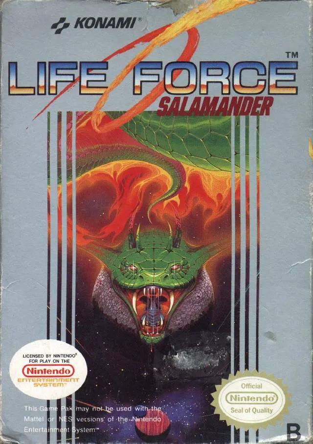 Game | Nintendo NES | Life Force: Salamander Physical Video Games Game Nintendo