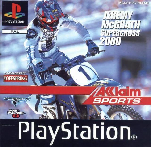 Game | Sony PlayStation PS1 | Jeremy McGrath Supercross 2000 Physical Video Games Game Sony