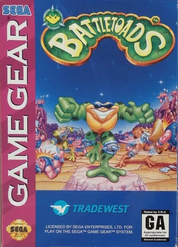 Game | Sega Game Gear | Battletoads Physical Video Games Game Sega