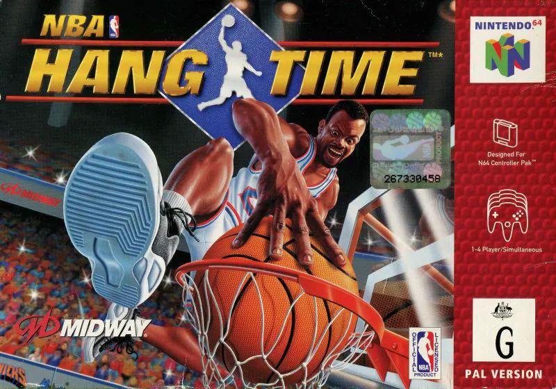 Game | Nintendo N64 | NBA Hang Time Physical Video Games Game Nintendo