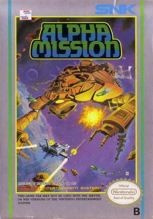 Game | Nintendo NES | Alpha Mission Physical Video Games Game Nintendo