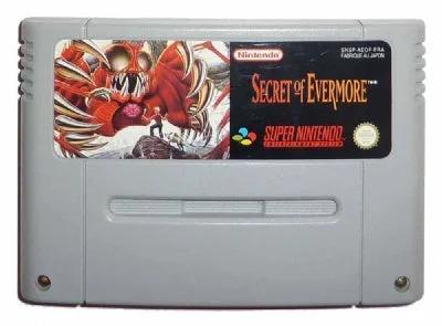 Game | Super Nintendo SNES | Secret of Evermore Physical Video Games Game Nintendo