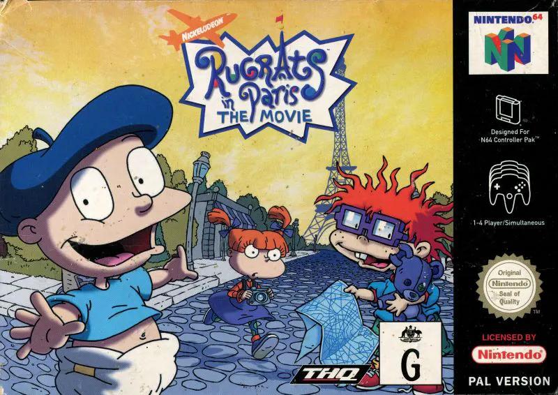 Game | Nintendo N64 | Rugrats In Paris Physical Video Games Game Nintendo