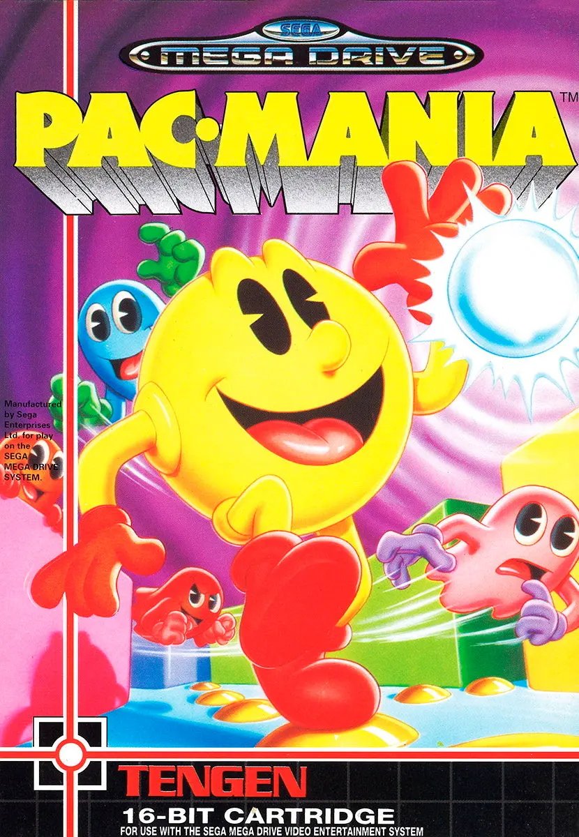 Game | Sega Mega Drive | Pac-Mania Physical Video Games Game Sega