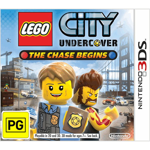 Game | Nintendo 3DS | LEGO City Undercover: The Chase Begins Physical Video Games Game Nintendo