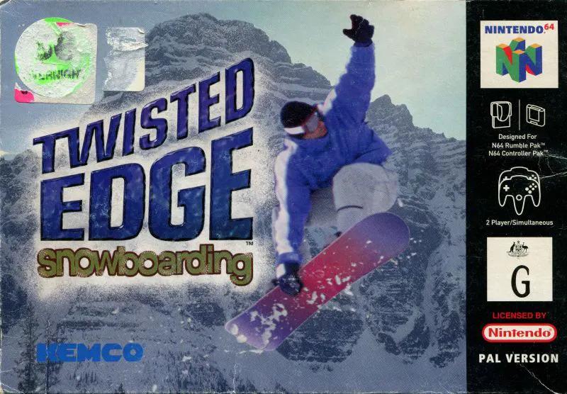 Game | Nintendo N64 | Twisted Edge Snowboarding Physical Video Games Game Nintendo